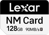 Lexar NM CARD 128GB, Up to 90MB/s Read, 85MB/s Write, Nano Memory 128GB 