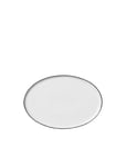 Fad Oval 'Salt' Home Tableware Plates Dinner Plates White Broste Copenhagen