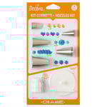 Spritsset Vit/Silver 7-pack