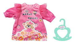 Baby born Little Robe 834640 - Accessoires pour les poupées qui mesurent jusqu’à 36 cm - Contient 1 graphique ours, des volants & 1 cintre - Convient aux enfants dès 2 ans+
