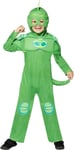 Déguisement Costume enfant PJ Masks Gecko Muscle Suit taille 3-4 ans- PJMASQUES