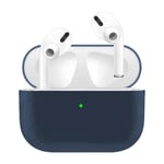 Apple Airpods Pro Charging Case Ultra Tyndt Silikontui - Blå