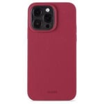 Holdit iPhone 15 Pro Max Silicone Case, Red Velvet