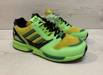 ADIDAS X ATMOS A-ZX ZX8000 SOLAR GREEN & BLACK UK 10