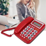 rabais-EJlife Téléphone filaire avec répondeur Téléphone fixe filaire de bureau avec affichage d'identification de l'appelant avec