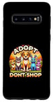 Coque pour Galaxy S10 Adopt Don't Shop Pet Adoption Animal Rescue
