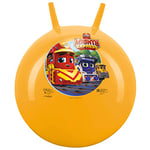 John- Hüpfball Mighty Express rebondissant Ballon Sauteur, 59545, Orange, 50 cm