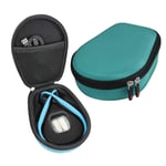 Hard EVA Travel Case for AfterShokz Trekz Titanium Bone Conduction Bluetooth Sports Headphones (AS600) by Hermitshell (Blu Oceano)