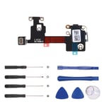 ALAMSCN Wifi Antenna Replacement for iPhone X, GPS Cover Bracket Wifi Wlan Antenna Flex Cable with Repair Tool Kits