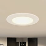 PRIOS Prios Rida-LED-uppovalaisin CCT, 11,5cm 9W, 3 kpl