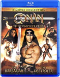 - Conan The Complete Quest: the Barbarian + Destroyer Blu-ray