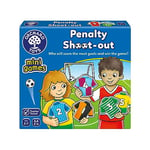 Orchard Toys Penalty Shoot-Out Mini Game - Football Gifts for Boys, Girls, and Toddlers - Number, Counting, and Educational Games for 3+ Year Olds - Travel Games for Kids - 2-4 Players