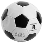 Ballon de Football Taille 4 Football Noir Blanc Football PVC Ballon De Football Objectif Équipe Match Balles D'entraînement Adulte Étudiant Enfants Équipe Match Ball