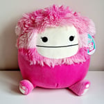 Squishmallow 30cm 12” Hailey The Pink Bigfoot Kelly Toy BNWT