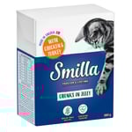 Ekonomipack: Smilla Chunks i gelé 24 x 380 g - Kyckling & kalkon