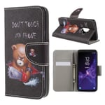 Samsung Galaxy S9 Fodral med ett trendigt motiv - Arg björn