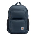 Carhartt Unisex's Legacy Standard Work Backpack with Padded Laptop Sleeve and Tablet Storage, Navy, M