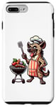 iPhone 7 Plus/8 Plus Cartoon Hyena Grill BBQ Chef Case