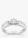 Milton & Humble Jewellery Second Hand 14ct White Gold Diamond Engagement Ring