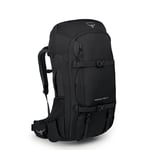 Rese-/vandringsryggsäck - OSPREY Farpoint Trek 55 Black