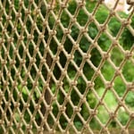 Jalleria - Filet de Corde de Filet de Corde de Chanvre de clôture de Plantes pour la cabane dans Les Arbres, Filet de Protection de Balustrade de
