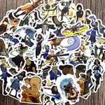 10/30/50 st Avatar Last Airbender klistermärken för resväska skateboard laptop bagage kylskåp telefon bil styling diy klistermärke [DB] 10pcs