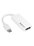 USB C to HDMI Adapter - USB Type-C to HDMI Converter - 4K 60Hz - external video adapter - white