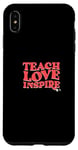 Coque pour iPhone XS Max Teach Unicorn Love Inspire – Joli design de professeur de licorne