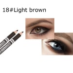 2pcs Eye Shadow&liner Pencil Eyebrow Pen Eyeliner Gel 18