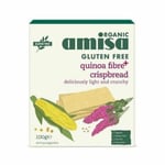 Amisa Organic Gluten Free Quiona Fibre Plus Crispbread 100g (9 Pack)