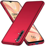 Wuzixi Case for Oppo Find X2 Lite. Resilient Shock Absorption and Ultra Thin Design Cover, Rubberized Hard PC Back Case, Case Cover for Oppo Find X2 Lite.Red