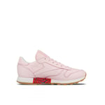Reebok Classic Old Meets Lace-Up Pink Smooth Leather Womens Trainers BD3155