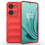 OnePlus Nord 3 (5G) Fleksibelt Plastdeksel - Rød