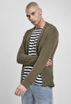 Urban Classics Stickad kofta herr (olive,XXL)