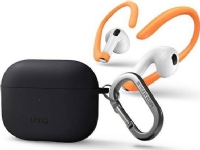 UNIQ Nexo AirPods 3:e generationen fodral + öronkrokar Silikon grå/grå