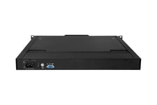 StarTech.com Rackmount KVM Console, Single Port VGA KVM with 19" LCD Monitor for Server Rack, Fully Featured Universal 1U LCD KVM Drawer with Cables & Hardware, USB Support, 50,000 MTBF - LCD KVM Concole Drawer (RKCONS1901) - KVM-konsol - 19"