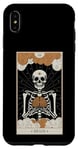 Coque pour iPhone XS Max Funny Please Use Your Brain Tarot Card Squelette