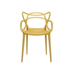 Kartell - Masters Chair 5865, Mustard - Gul - Matstolar - Plast