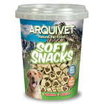 ARQUIVET Soft Snacks pour Chien Coeurs d'agneau et de Riz Pack 12 x 300 g - Snacks naturels pour Chiens de Toutes Races - Prix, récompenses, chuches pour Chiens