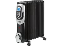 9-Rib Oljevärmare 2000W Lcd