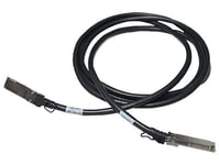 HPE X142 - Câble d'attache directe 40GBase - QSFP+ pour QSFP+ - 1 m - pour HPE Aruba 2930M 24, 8325-32C, 8325-48Y8C; CX 10000, 8360-12C V2, 8360-16Y2C V2