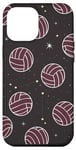 Coque pour iPhone 13 Pro Max Volleyballballon-rose esthétique femmes filles