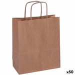 Tasker Apli Kraft Papir Brun 50 Dele 120 g/m² 18 x 8 x 21 cm