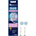 Oral-B 4 x Oral B Sensi Clean Electric Toothbrush Replacement Heads Pack of 2