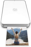 Lifeprint Ultra Slim Printer, Portable Bluetooth Photo, Video and GIF Instant Printer with Video Embed Technology, Editing Suite and Social App iPhone - White