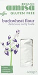 Amisa Organic Gluten Free Buck Wheat Flour 400g (Pack of 6)