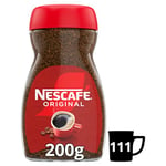 Nescafe Original Instant Coffee 200g, Rich Aroma, Full and Bold Flavour (Pack of 1)