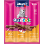 Vitakraft CatSticks Mini Kyckling/Lever 3x6g, 20st