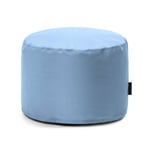 Mini OX rund ø40 cm liten sittpuff & fotpall  (Färg: Light Blue)