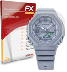 atFoliX 3x Screen Protection Film for Casio GMA-S2100BA-2A2 matt&shockproof